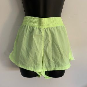 Neon adidas shorts